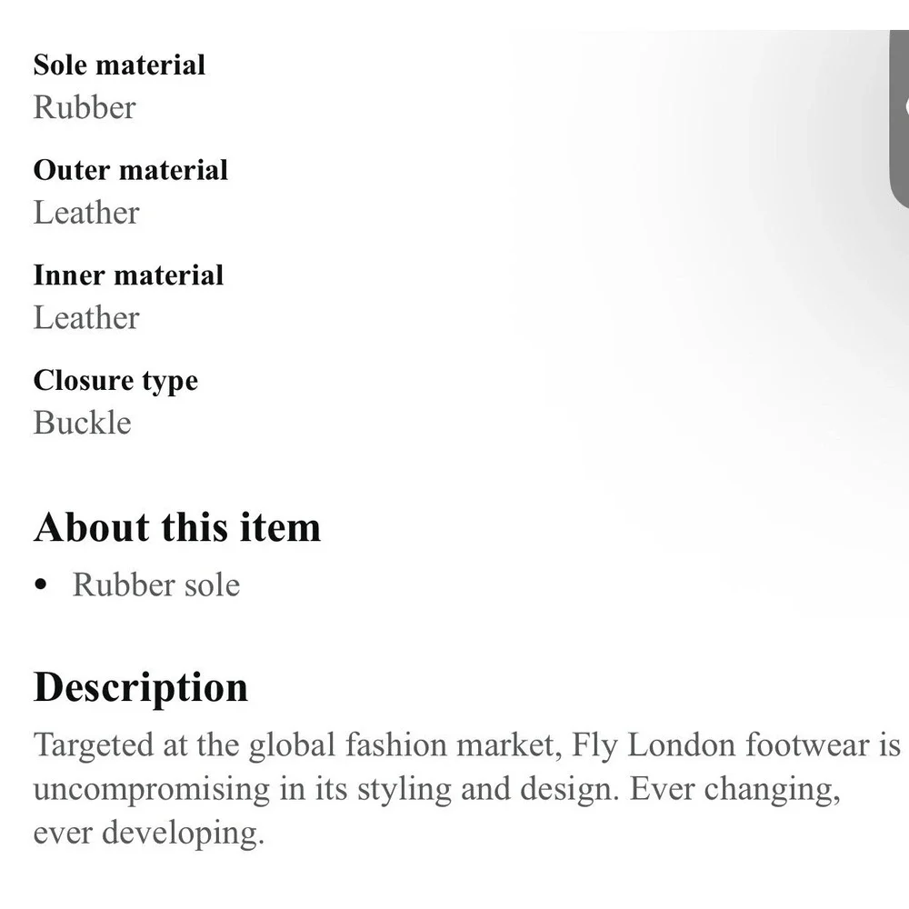 Fly London new box